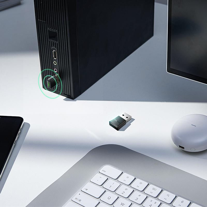 Encontraproduto.com.br - Adaptador Wireless Baseus BA07 Bluetooth 5.3