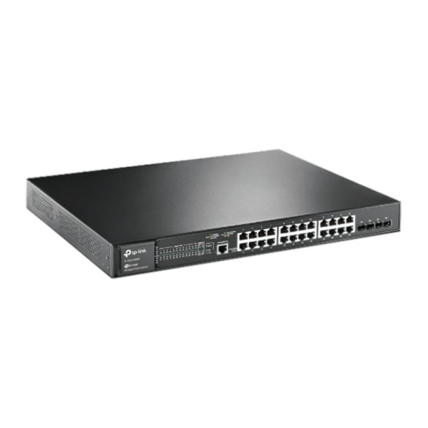 Encontraproduto.com.br - Switch Gerenciável Gigabit L2+ 24 portas TL-SG3428MP Tp-Link
