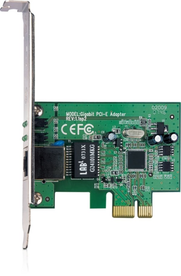 Encontraproduto.com.br - Placa de Rede Pci-e Express Lan Ethernet 10/100/1000 Gigabit