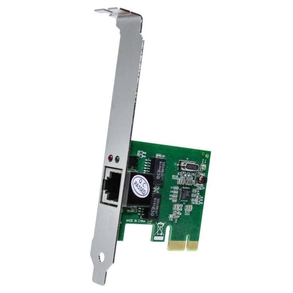 Encontraproduto.com.br - Placa de Rede Pci-e Express Lan Ethernet 10/100/1000 Gigabit