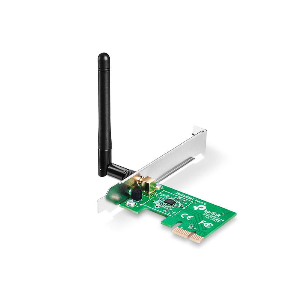 Encontraproduto.com.br - Adaptador PCI Express Wireless N 150Mbps TL-WN781ND TP-Link