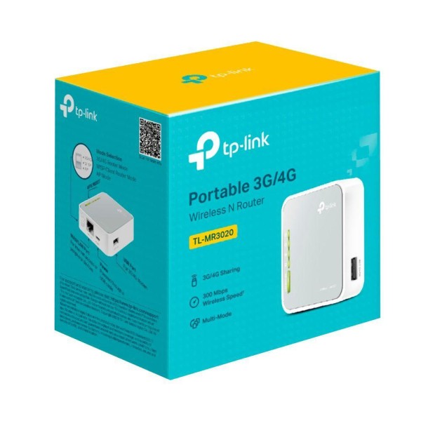 Encontraproduto.com.br - Roteador TP-LINK TL-MR3020 Wireless N 150MBPS 3G - TPN0093