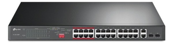 Encontraproduto.com.br - Switch Poe+ C/ 24 Portas 10/100MBPS e 2 Portas Gigabit TL-SL1226P