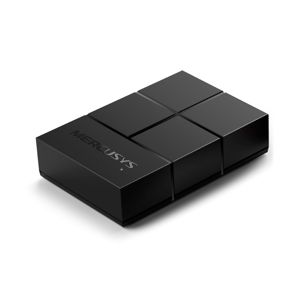 Encontraproduto.com.br - Switch de Mesa Mercusys MS105G, 5 Portas 10/100/1000Mbp, Preto - MCS0040
