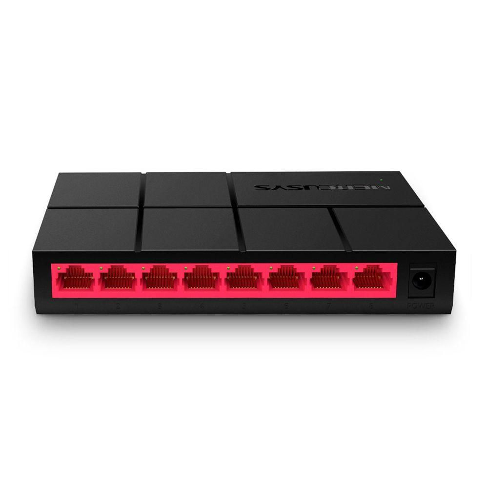 Encontraproduto.com.br - Switch 08 Portas Mercusys MS108G Gigabit