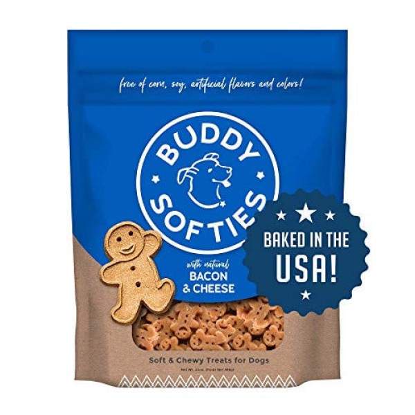 Encontraproduto.com.br - Buddy Biscuits Soft & Chewy Healthy Dog Treats With Bacon & Cheese - 20 Oz.