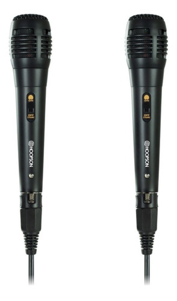Encontraproduto.com.br - Microfone com Fio Hoopson MIC-001 2 Unidades