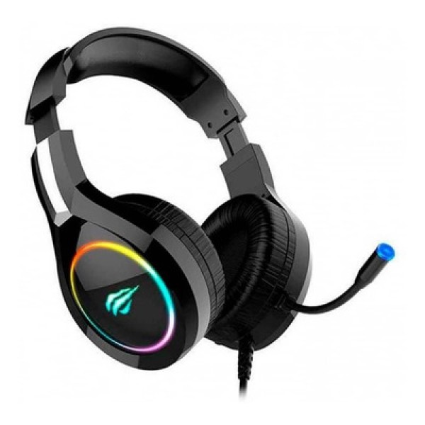 Encontraproduto.com.br - Headset Gamer Havit H2232D RGB Microfone Flexível Preto (MP)