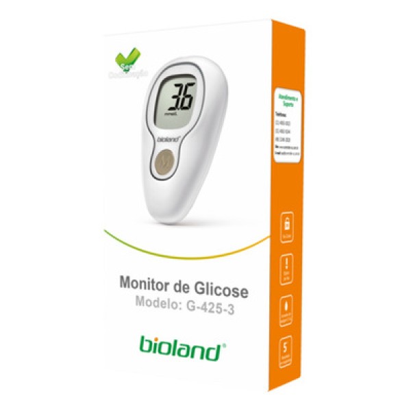 Encontraproduto.com.br - Concare Kit Diagnostico Glicemia Com Bateria