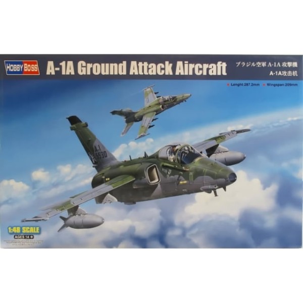 Encontraproduto.com.br - Amx A-1A Ground Attack Aircraft 1/48 Hobby Boss 81742