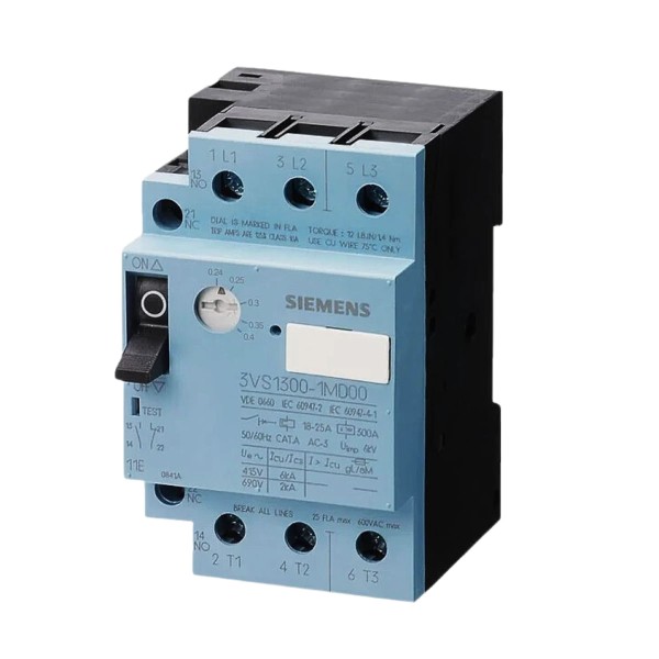 Encontraproduto.com.br - Disjuntor Proteção Motor 0,16-0,24A 3Vs13001Mc00 Siemens