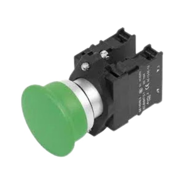 Botão Cogumelo 40Mm Plástico Impulso 1Na Verde 3Sb71301Bc401Ba0 Siemens
