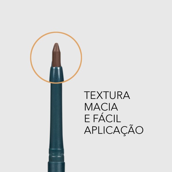 Encontraproduto.com.br - Kit Lápis para Olhos Marrom + Brilho Labial Nude Marília Mendonça By Océane