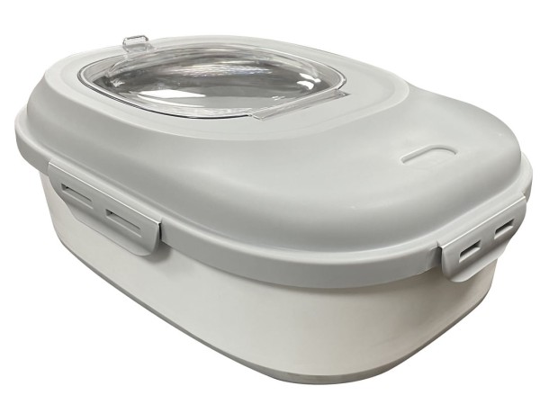 Encontraproduto.com.br - Porta Ração com Medidor Members Mark 25kg