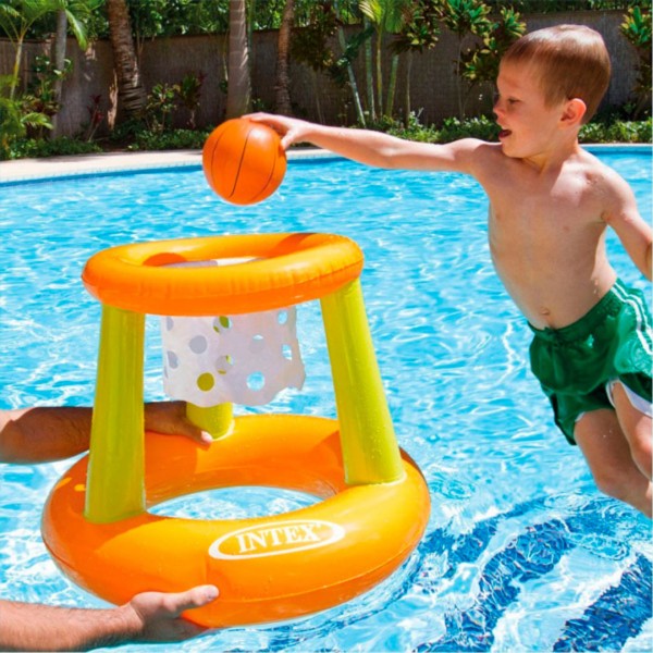 Encontraproduto.com.br - Cesta de Basquete Flutuante - Intex