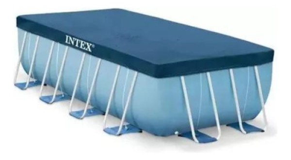 Encontraproduto.com.br - Capa Piscina Estrutural Retangular 4.50M X 2.20M - Intex