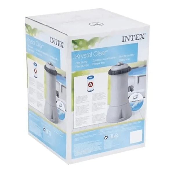 Encontraproduto.com.br - Bomba filtro para piscina de armação e Easy Set 12 127V cinza Intex