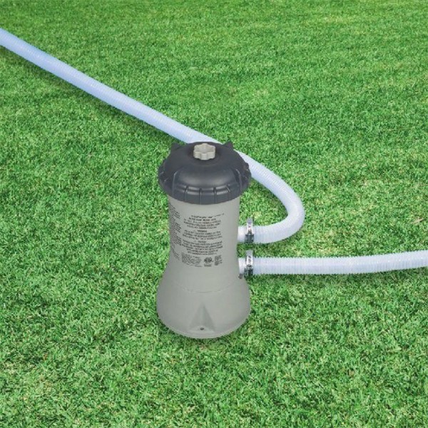 Encontraproduto.com.br - Bomba filtro para piscina de armação e Easy Set 12 127V cinza Intex