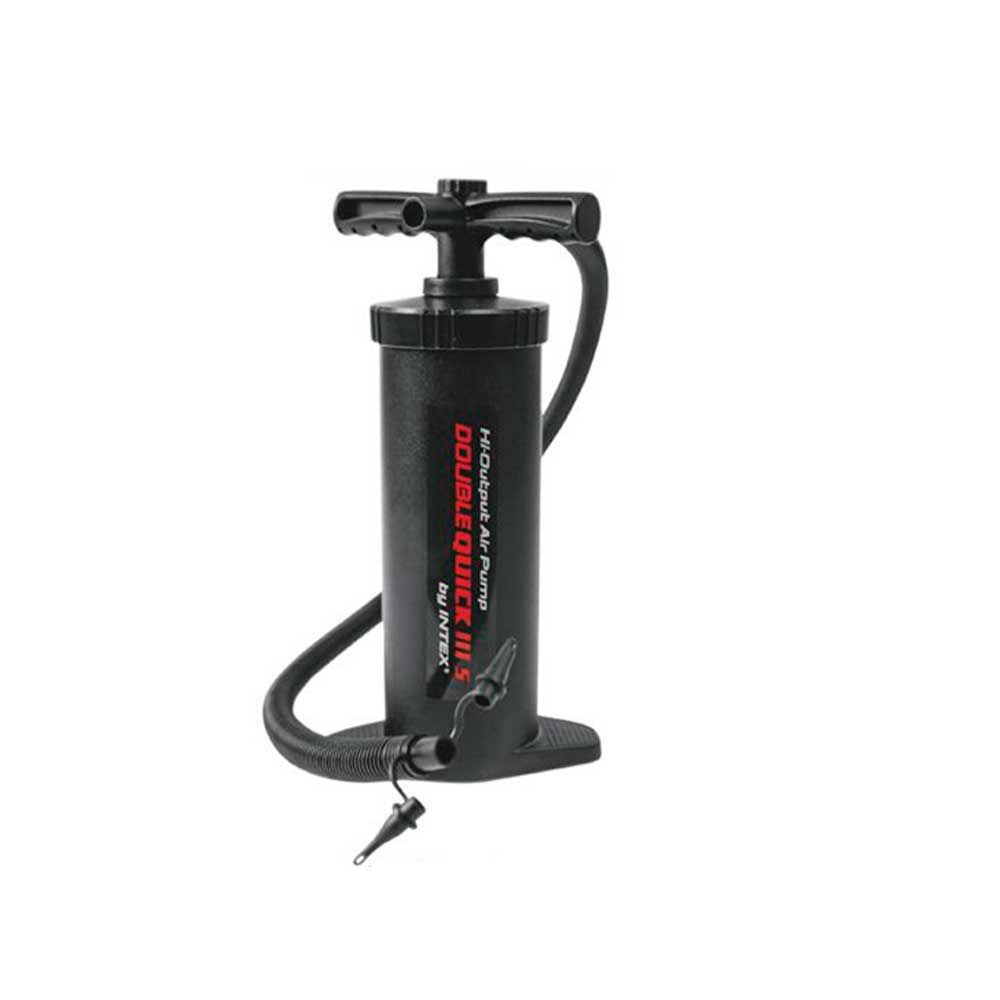 Encontraproduto.com.br - Bomba de Ar Manual Double Quick Média - Intex