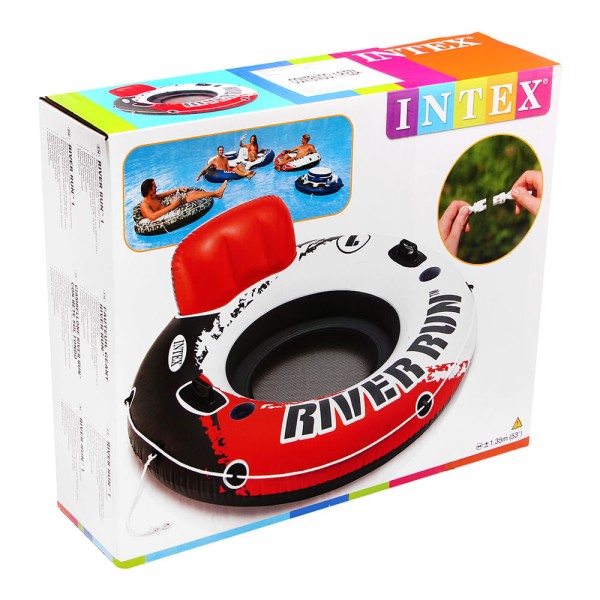 Encontraproduto.com.br - Boia Inflável Poltrona Flutuante Intex 56825