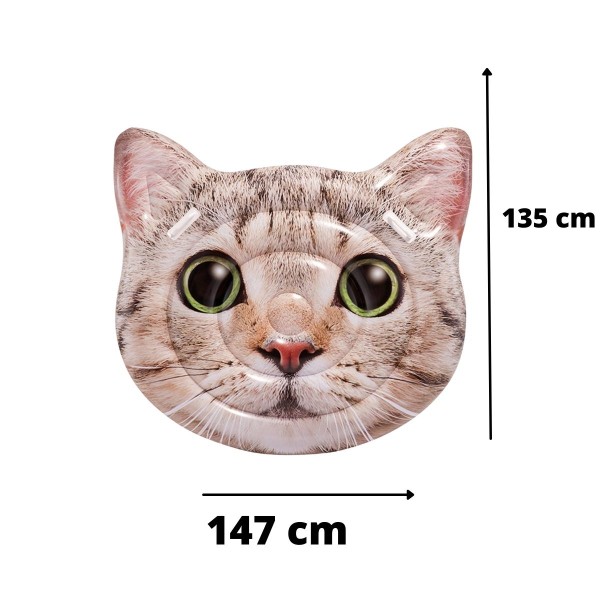 Encontraproduto.com.br - Bóia Colchão Inflável para Piscina Gato Intex