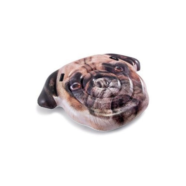 Encontraproduto.com.br - Colchão Inflável Cachorro Pug 1.73m X 1.30m - Intex 58785