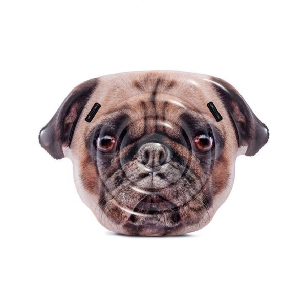Encontraproduto.com.br - Colchão Inflável Cachorro Pug 1.73m X 1.30m - Intex 58785