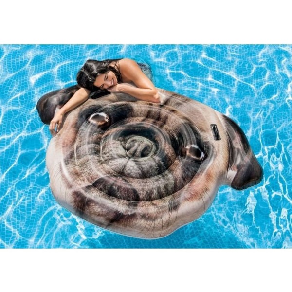 Encontraproduto.com.br - Colchão Inflável Cachorro Pug 1.73m X 1.30m - Intex 58785