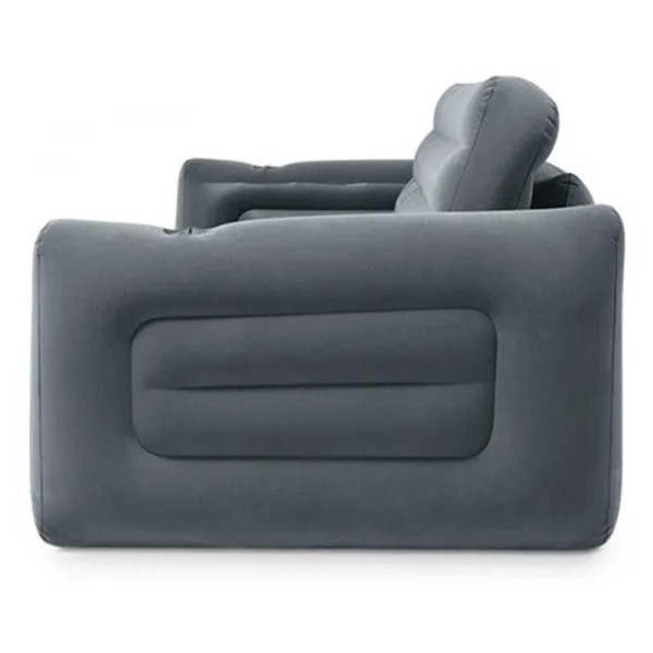 Encontraproduto.com.br - Sofá Cama Inflável Intex 200kg Cama Casal Duplo 2 em 1 - Intex