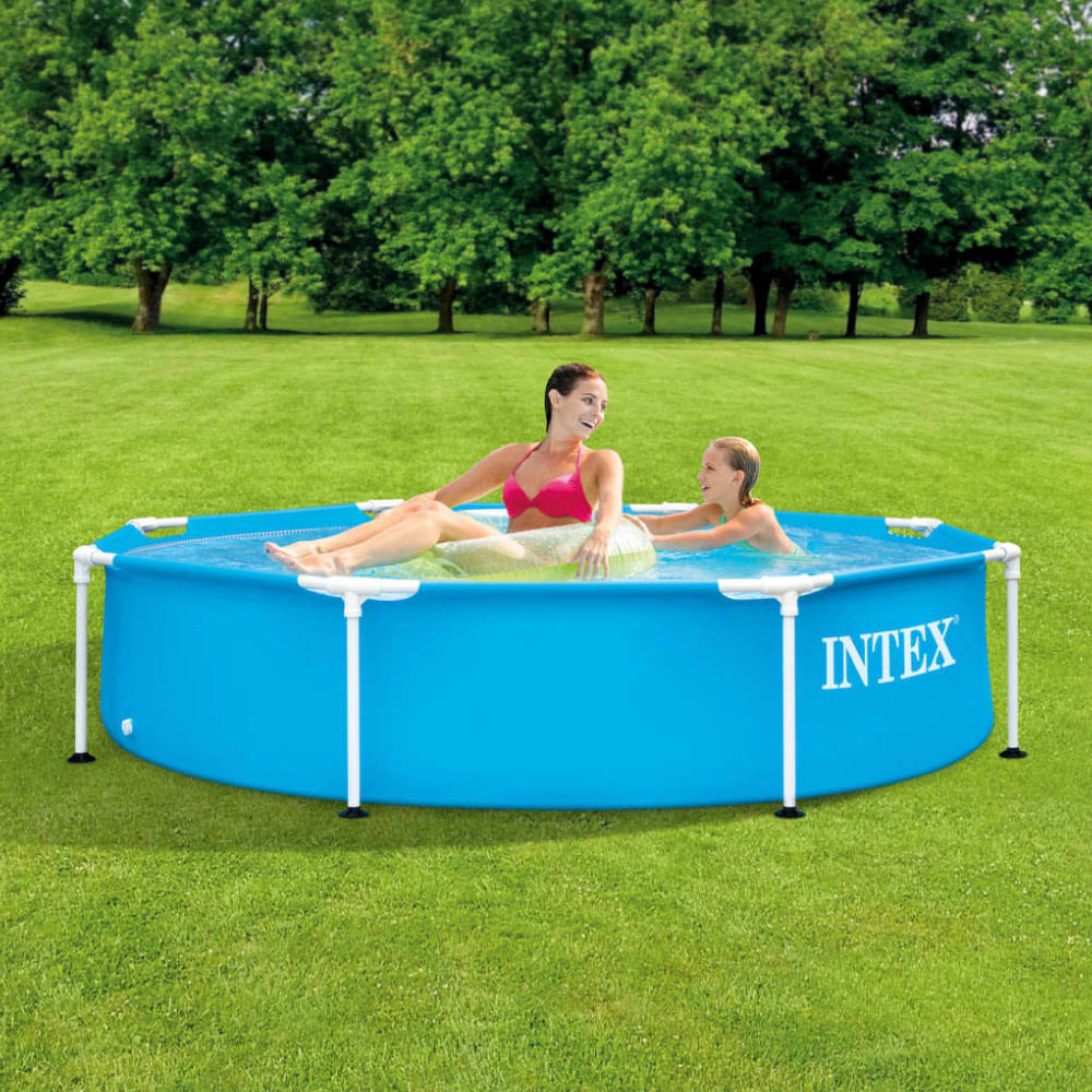 Encontraproduto.com.br - Piscina de Armação Redonda 1.828L Azul Intex