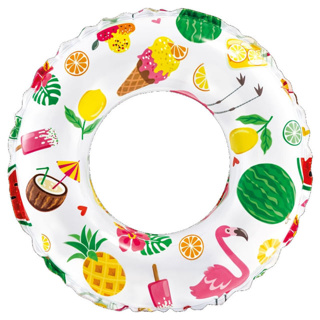 Encontraproduto.com.br - Boia INTEX Estampada Media Sortida