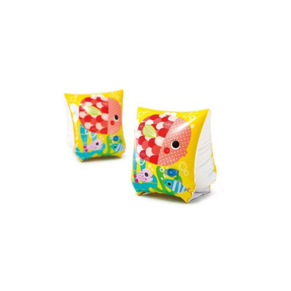 Encontraproduto.com.br - Boia para os Bracos Peixinhos Divertidos 23x15cm - Intex