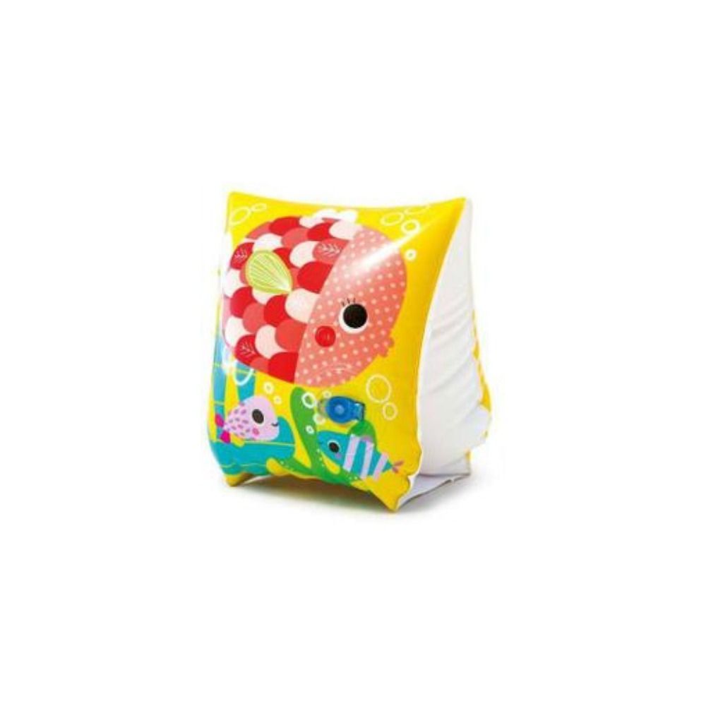 Encontraproduto.com.br - Boia para os Bracos Peixinhos Divertidos 23x15cm - Intex