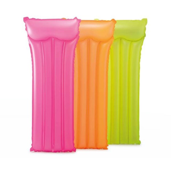 Encontraproduto.com.br - Boia Colchão Modelo Bronzeador Neon Intex