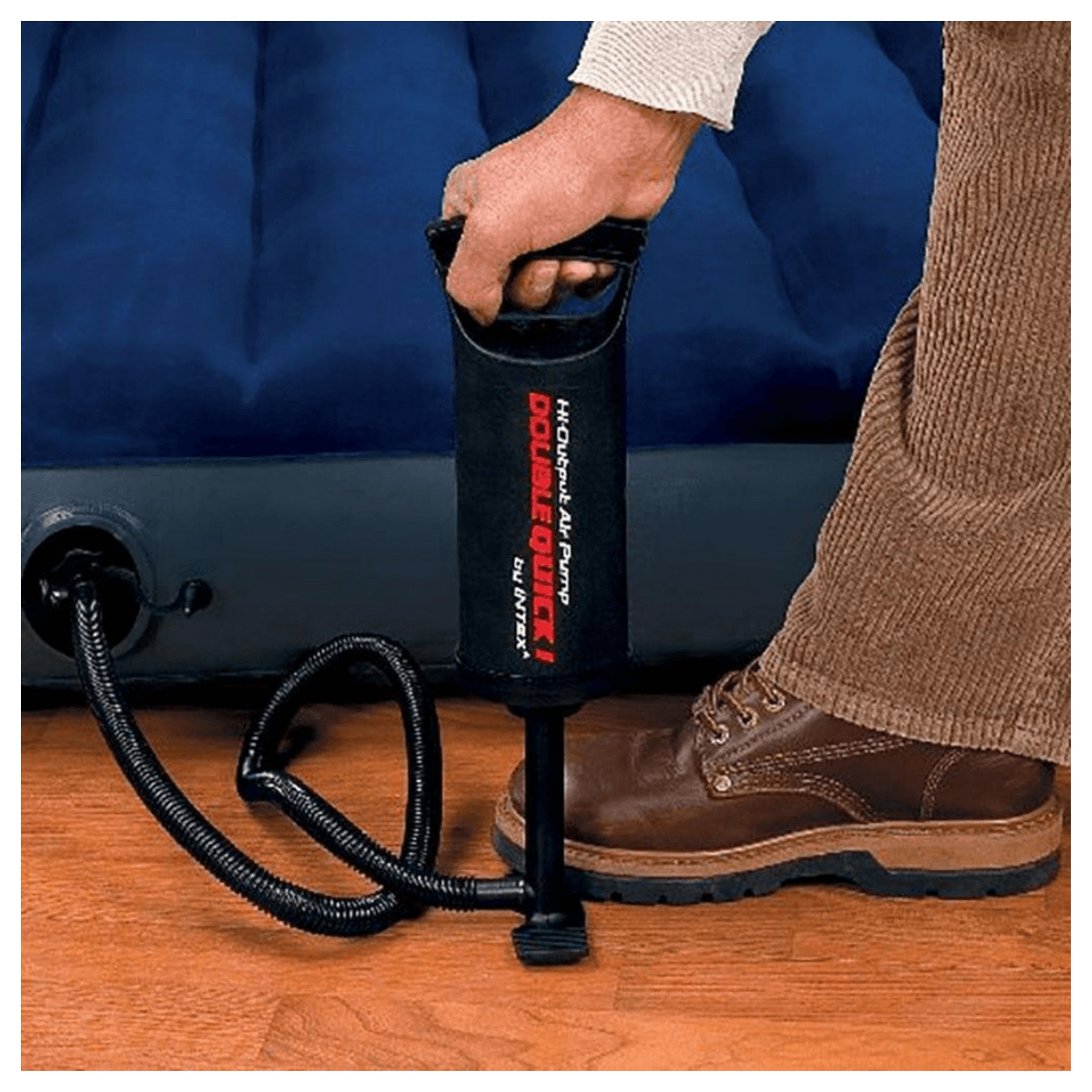 Encontraproduto.com.br - Bomba de Ar Double Quick II - Intex
