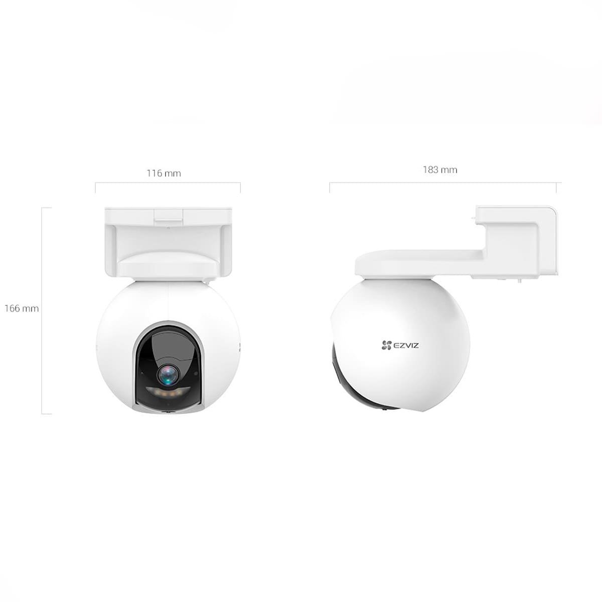 Encontraproduto.com.br - Camera EZVIZ Wifi IP FULL HD 1080P CS-TY2-B0-1G2WF Visao 360º (C6N)
