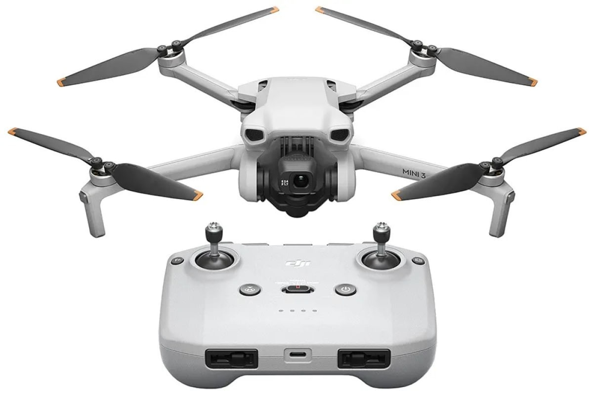Encontraproduto.com.br - Drone DJI Mini 3 Fly More Combo Plus (Sem tela)