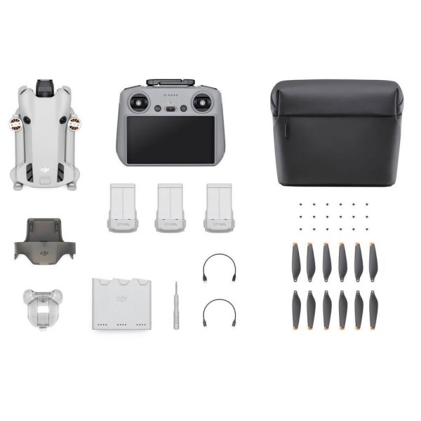 Encontraproduto.com.br - Drone Dji Mini 4 Pro Fly More Combo + Controle Rc 2