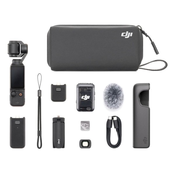 Encontraproduto.com.br - Câmera Dji Osmo Pocket 3 Creator Combo 4k-120fps