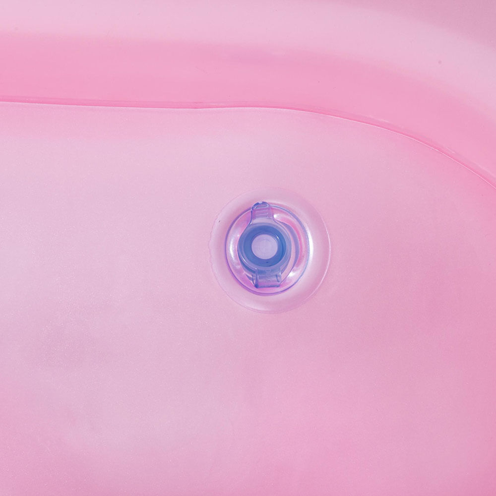 Encontraproduto.com.br - Boia inflável Bestway Flamingo com alças resistentes ideal para piscinas em dias quentes