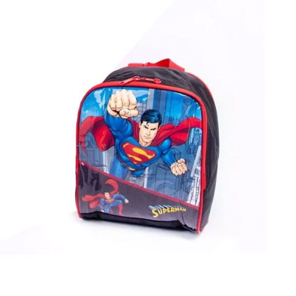 Lancheira Escolar Superman Preta - Luxcel Lancheira Superman Pt Luxcel