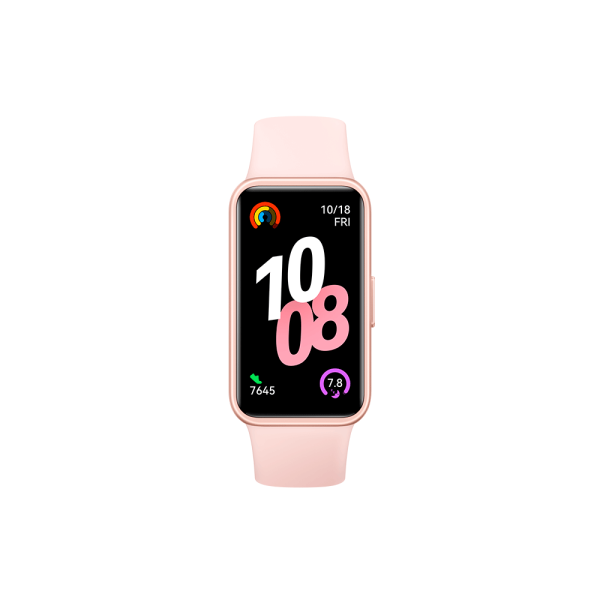 Smartband HUAWEI Band 10, 14 dias de duração da bateria, TruSleepTM, compatível com iOS e Android | Rosa