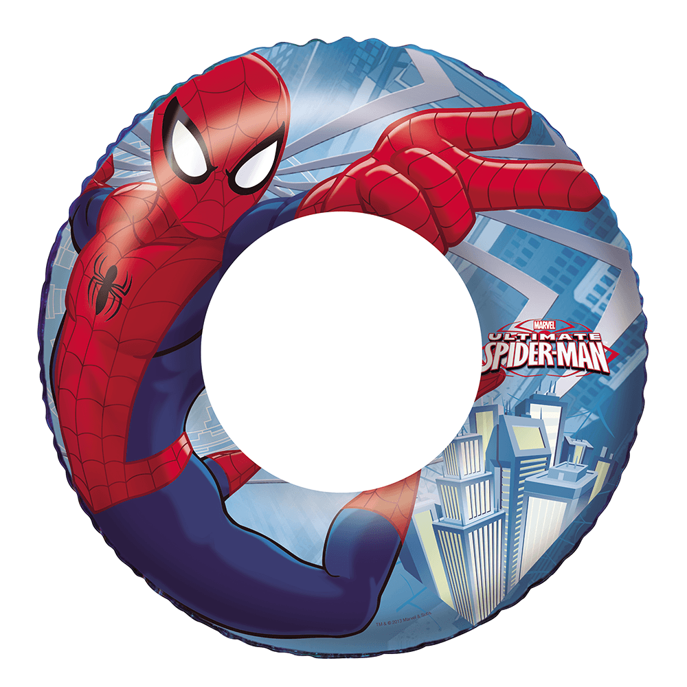 Encontraproduto.com.br - Boia Inflável Redonda - Ultimate Spider-Man - Bestway