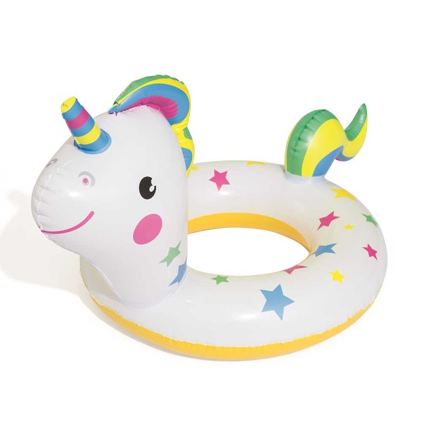 Boia circular inflável infantil Bestway no formato de animais