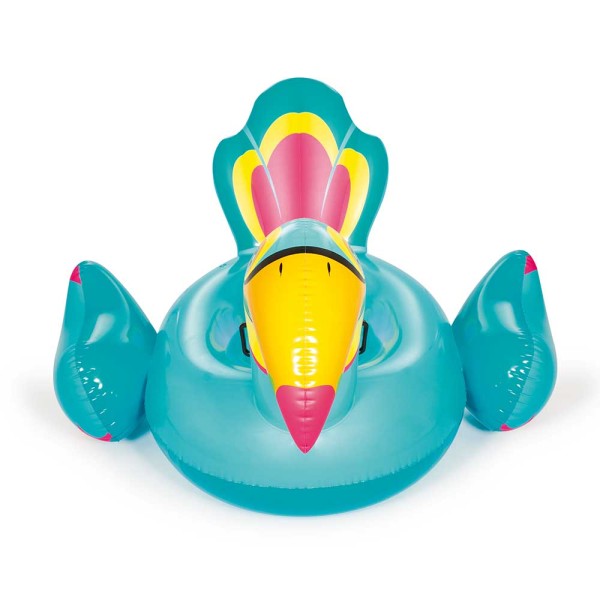 Encontraproduto.com.br - Boia inflável individual Bestway no formato de tucano