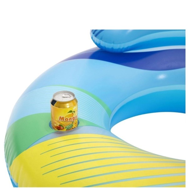 Encontraproduto.com.br - Bóia e Infláveis Infantil Grande Neon com Led Piscina Bestway 104x104x45 cm