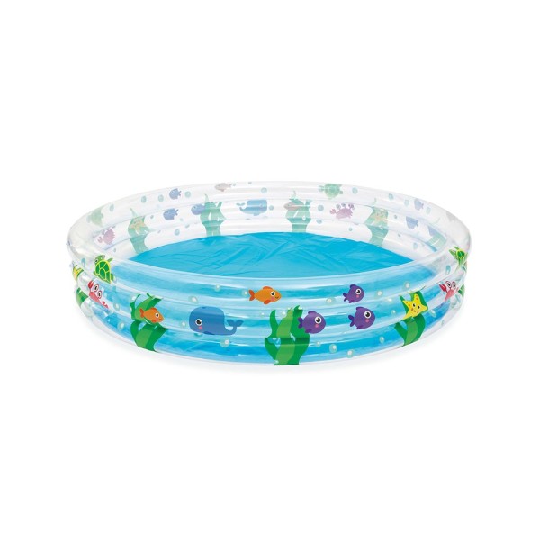 Encontraproduto.com.br - Piscina inflável Deep Dive de 480 litros infantil Bestway com 3 níveis