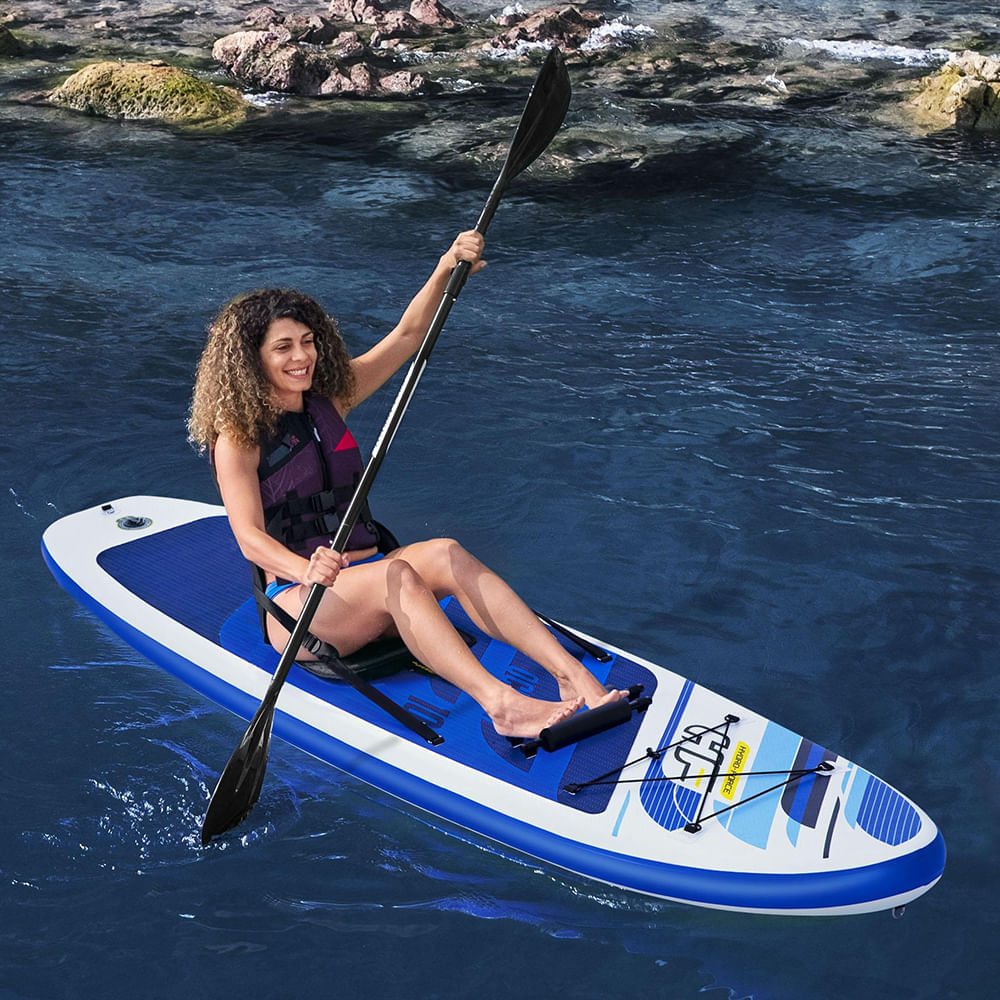 Encontraproduto.com.br - Prancha de Stand Up Paddle Oceana Bestway com remo e assento