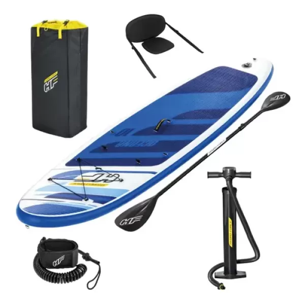 Encontraproduto.com.br - Prancha de Stand Up Paddle Oceana Bestway com remo e assento