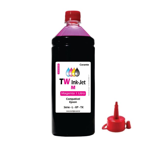 Encontraproduto.com.br - Tinta compatível para epson EcoTank 4 Litros L495 TW Ink-Jet
